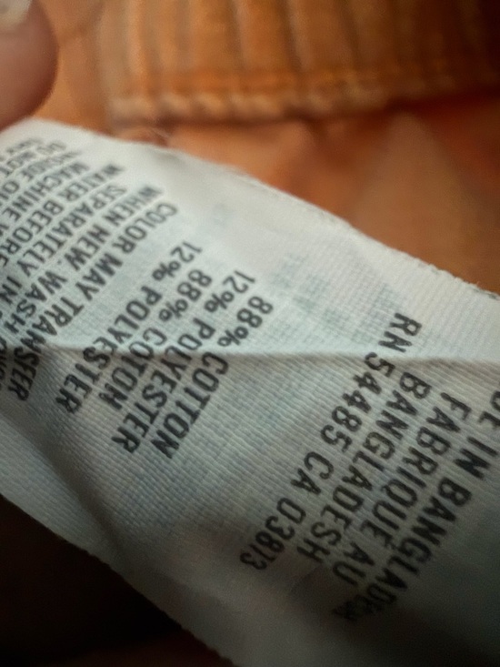 Aerie Orange Daydream Distressed Jean Shorts Size Medium - Picture 5 of 5